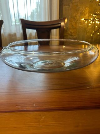 Centro de mesa de cristal