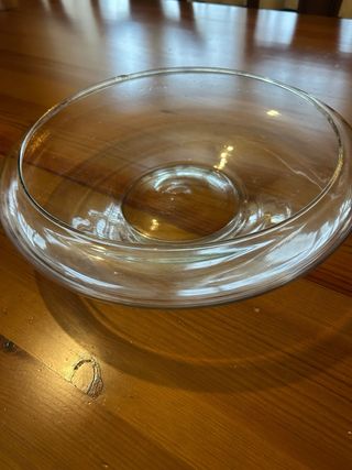 Centro de mesa de cristal