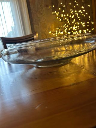 Centro de mesa de cristal