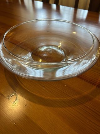 Centro de mesa de cristal