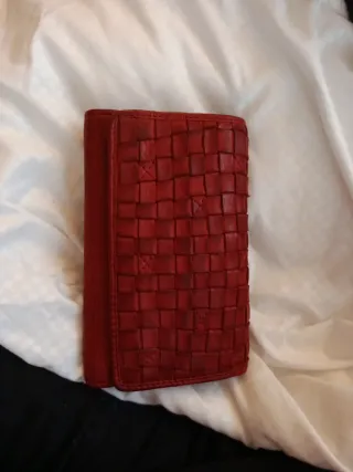 Billetera mujer marca: biba rojo