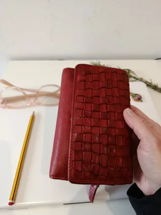 Billetera mujer marca: biba rojo