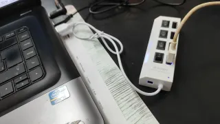 Cargador 4 Puertos usb con Interruptor Individual