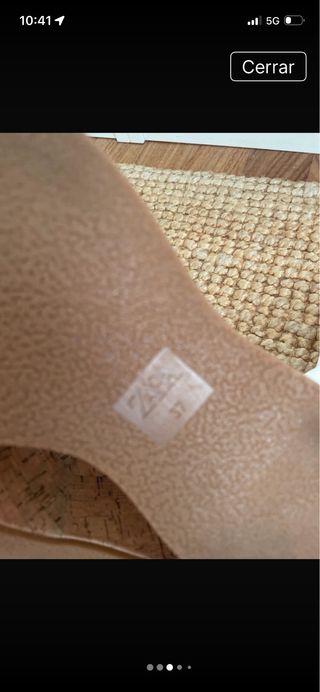 Sandalias Zara Plataforma Negra