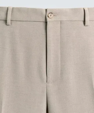 Pantalón traje Zara arena vigoré Talla 42