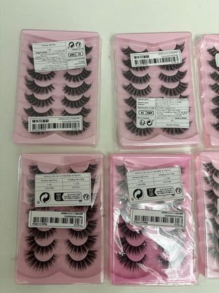 Pestañas Postizas Pack 5 Pares