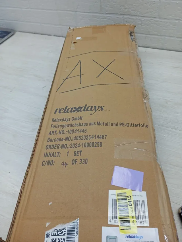 Serra Relaxdays 154x152x50 cm