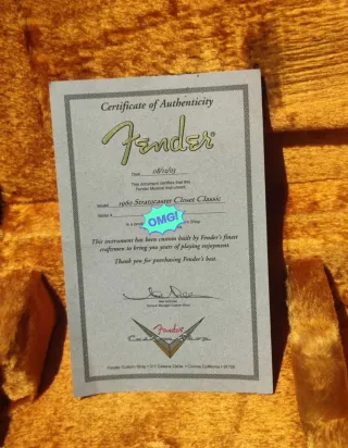 Fender Stratocaster Custom Shop '03