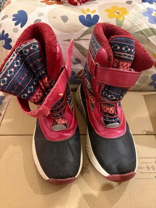 Botas de nieve niña multicolor talla 35