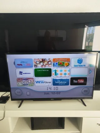 Nintendo Wii Blanca con Juego