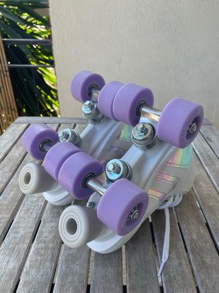 Patines niña + funda + protecciones Talla 33