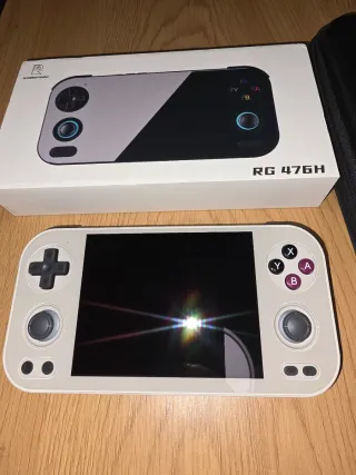 Consola Ambernic RG476H Blanca