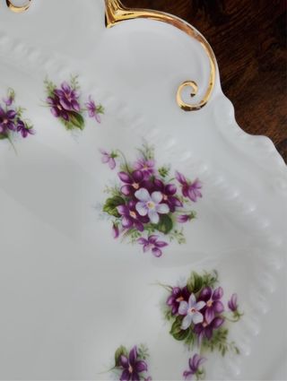 Bandeja Royal Albert Sweet Violets Porcelana