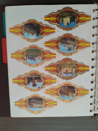 Colección de vitolas de puros