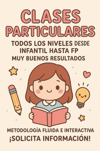 CLASES PARTICULARES - REFUERZO ESCOLAR