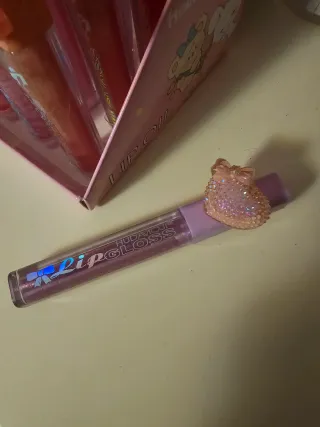 Brillo labial HUDANOJI Cute Color Glitter