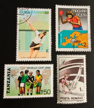 Lote Sellos: Cuba, Hungría, México, Rumanía