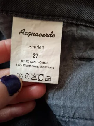 Pantalón gris Acquaverde