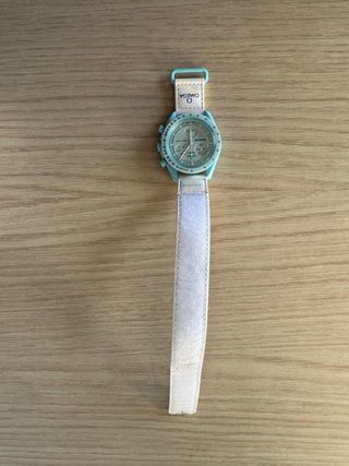 Swatch Omega Mission to Uranus Azul