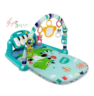 Gimnasio para bebé con piano y juguetes