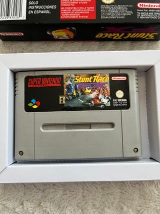 Stunt Race FX Super Nintendo PAL