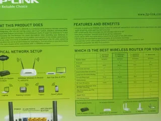 Router TP-Link ADSL Blanco