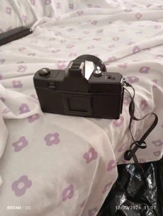 Cámara analógica negra