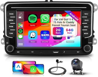 Radio Carplay 2GB+64GB VOLKSWAGEN / SEAT / SKODA