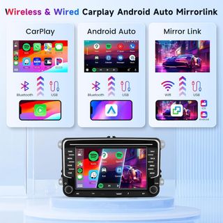 Radio Carplay 2GB+64GB VOLKSWAGEN / SEAT / SKODA