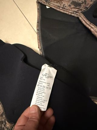 Traje neopreno pesca submarina completo