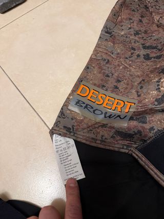 Traje neopreno pesca submarina completo