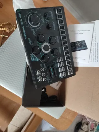 Mesa de Mezcla Digital Sound Card