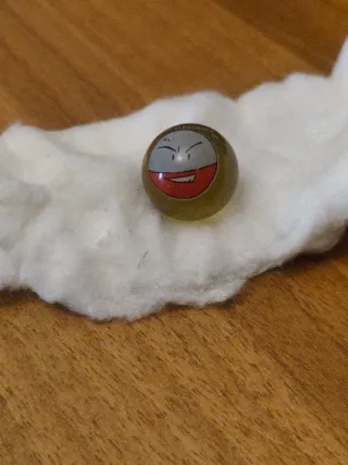 Biglia vetro Pokemon Electrode vintage