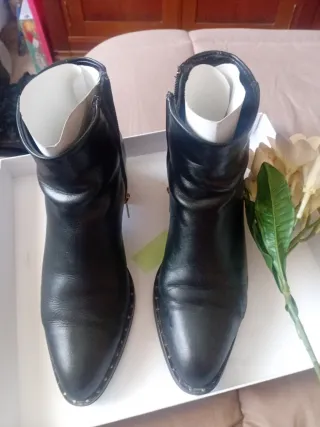 Botines Scalpers Mujer 38 y REGALO/ bufanda mohair