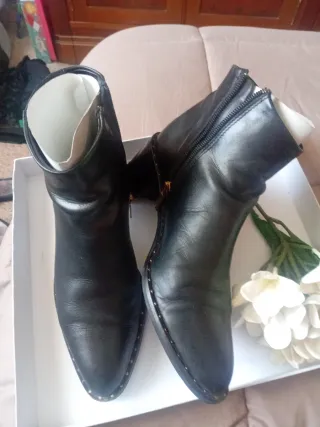 Botines Scalpers Mujer 38 y REGALO/ bufanda mohair