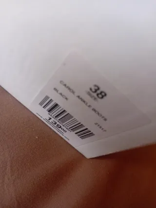 Botines Scalpers Mujer 38 y REGALO/ bufanda mohair