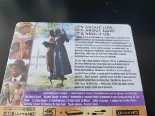 El Color Púrpura. Steelbook. 4K UHD y Blu-ray.