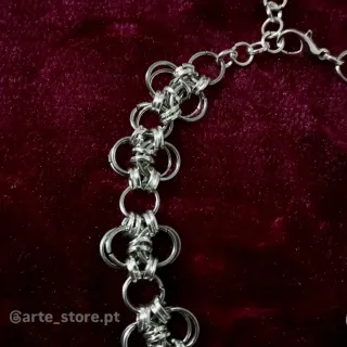 Pulseira alternativa com lâmina de barbear