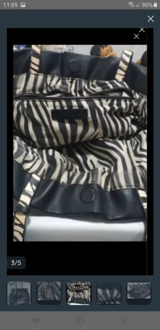 Bolso Zara Woman Negro Grande