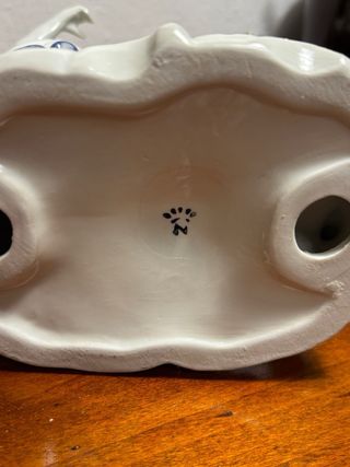 Coppia statuine porcellana vintage