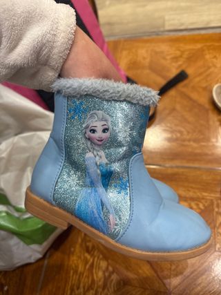 Botas Frozen Elsa Talla 29
