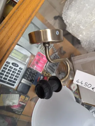 Lámpara de pared Salamandra Luz dorada