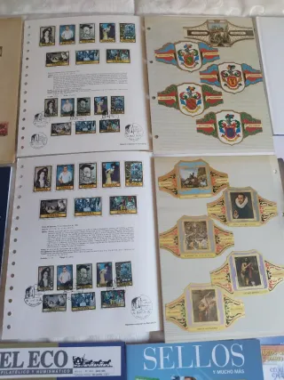 Pack 2 Lote sellos extranjeros y otros