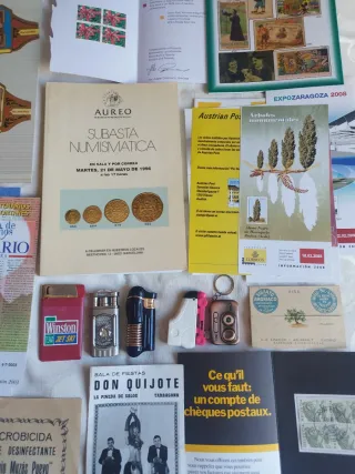 Pack 2 Lote sellos extranjeros y otros