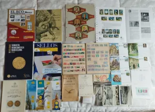 Pack 2 Lote sellos extranjeros y otros