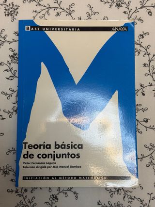 Teoría básica de conjuntos (Anaya)