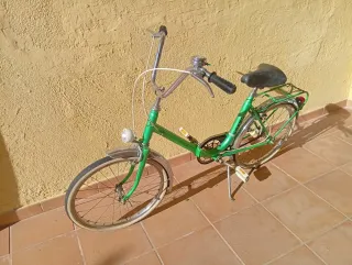 Bicicleta Retro Verde