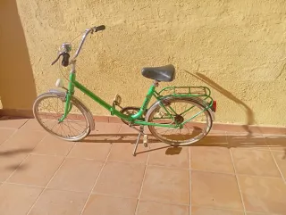 Bicicleta Retro Verde