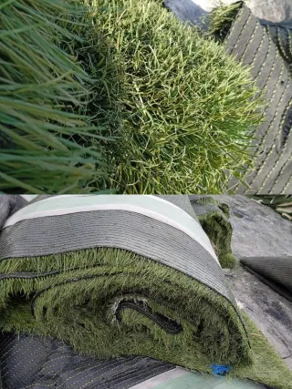 Césped artificial reciclado