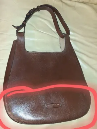 Borsa a spalla The Bridge marrone